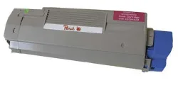 Peach O4332/36/38 Toner ma ersetzt OKI 43324422 für z.B. OKI C 5900, OKI C 5500 N, OKI C 5550 MFP, OKI C 5550 n MFP, OKI C 5800, OKI C 5800 DN