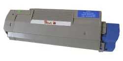 Peach O4332/36/38 Toner cy ersetzt OKI 43324423 für z.B. OKI C 5900, OKI C 5500 N, OKI C 5550 MFP, OKI C 5550 n MFP, OKI C 5800, OKI C 5800 DN