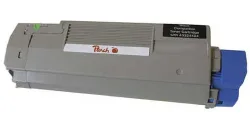 Peach O4332/36/38 Toner bk ersetzt OKI 43324424 für z.B. OKI C 5900, OKI C 5500 N, OKI C 5550 MFP, OKI C 5550 n MFP, OKI C 5800, OKI C 5800 DN