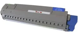 Peach O440591 Toner cy ersetzt OKI 44059107 für z.B. OKI C 810 CDTN, OKI C 810 DN, OKI C 810 N, OKI C 830 CDTN, OKI C 830 DN, OKI C 830 DTN
