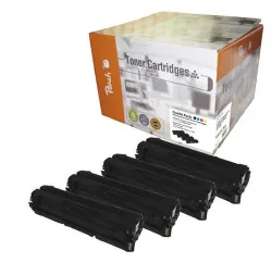 Peach S506 4 Toner XL (bk, c/m/y) ersetzt Samsung CLT-506L für z.B. Samsung CLP -680, Samsung CLP -680 DW, Samsung CLP -680 ND