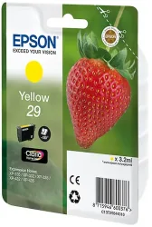 Epson E29 Druckerpatronen ye - Epson T2984, No. 29 y, C13T29844010 für z.B. Epson Expression Home XP -235, Epson Expression Home XP -330