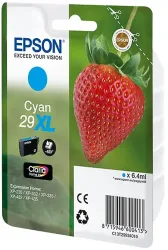 Epson E29 Druckerpatronen XL cy - Epson T2992, No. 29XL c, C13T29924020 für z.B. Epson Expression Home XP -235, Epson Expression Home XP -330
