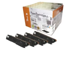 Peach B326 4 Toner XL (bk, c/m/y) ersetzt Brother TN-326 für z.B. Brother DCPL 8400 CDN, Brother DCPL 8450 CDW, Brother HLL 8250 CDN