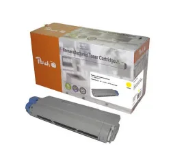 Peach O4386/87/36/85 Toner ye ersetzt OKI 43865721 für z.B. OKI C 5850, OKI C 5850 DN, OKI C 5850 N, OKI C 5950, OKI C 5950 CDTN, OKI C 5950 DN