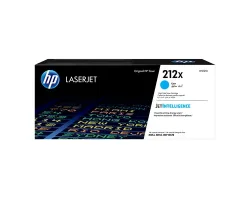 HP H212X Toner XL c - HP No. 212X, W2121X für z.B. HP Color LaserJet Enterprise M 554, HP Color LaserJet Enterprise Flow MFP M 578 c