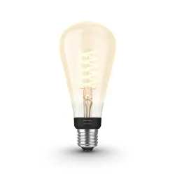 Philips Hue White E27 Filament Giant Edison Lampe – LED/Leuchtmittel/Glühbirne – transparent