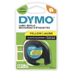 DYMO Schriftband LetraTag 12mmx4m S0721620 gelb
