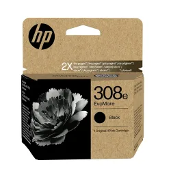 HP Tintenpatrone 308e schwarz 7FP22UE Envy 6122e/6520e 320 Seiten