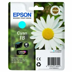 Epson E18c Druckerpatronen cy - Epson No. 18 c, C13T18024010 für z.B. Epson Expression Home XP -100, Epson Expression Home XP -102