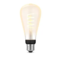 Philips Hue, Philips Hue White Ambiance E27 Giant Edison ST72 Filament 1x Lampe – LED/Leuchtmittel/Glühbirne