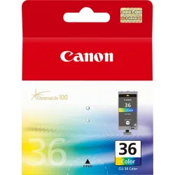 Canon C36C Druckerpatronen col - Canon CLI-36C, 1511B001 für z.B. Canon Pixma IP 100, Canon Pixma IP 100 Portable, Canon Pixma IP 100 V