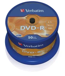 Verbatim DVD-R 43548 Spindle 16x 4.7 GB 50 Stück