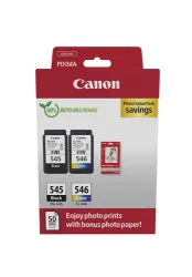 Canon -  PG-545/CL-546 Photo Valuepack, Tintenpatronen