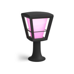 Philips Hue White and Color Ambiance Econic - Garten-Sockelleuchte (Schwarz)