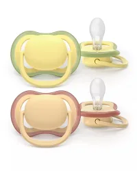 PHILIPS AVENT, Philips Avent Ultra Air Sucette +0m Luft beige/vert