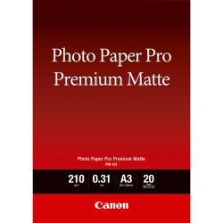 Canon Photo Paper Pro Premium Matte PM-101 8657B006 Fotopapier DIN A3 210 g/m² 20 Blatt Matt