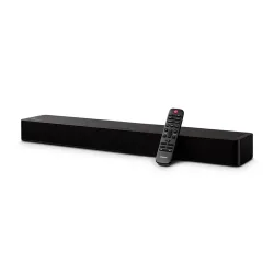 MEDION LIFE P61155 2.0 Soundbar, ideale Ergänzung zum TV bzw. Heimkino, kabellose Musikübertragung von Smartphone & Co via Bluetooth® 5.1, kompakte Soundbar mit Touch- & Fernbedienung