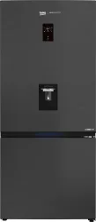 Beko KG730 Kühl-Gefrierkombination – Kühlschrank mit Gefrierfach freistehend – dark inox