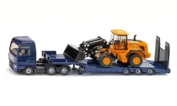 Siku - MAN LKW mit Tieflader und JCB Radlader, Multicolor