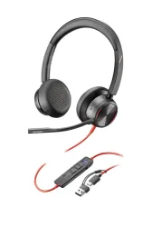 Poly Blackwire 8225 - Blackwire 8200 series - Headset - On-Ear - kabelgebunden - aktive Rauschunterdrückung