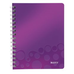 Leitz WOW Notizbuch Violett A5 80 Blätter