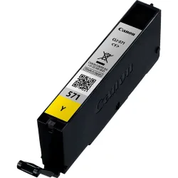 Canon C571Y Druckerpatronen ye - Canon CLI-571Y, 0388C001 für z.B. Canon Pixma MG 5750, Canon Pixma MG 7750, Canon Pixma TS 8050