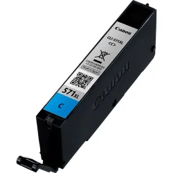 Canon C571XLC Druckerpatronen XL cy - Canon CLI-571XLC, 0332C001 für z.B. Canon Pixma MG 5750, Canon Pixma MG 7750, Canon Pixma TS 8050