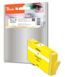Peach HP 920 XLy Druckerpatrone XL ye ersetzt HP No. 920XL y, CD974AE für z.B. HP OfficeJet 6500 A Plus, HP OfficeJet 6000, HP OfficeJet 6000 Wireless