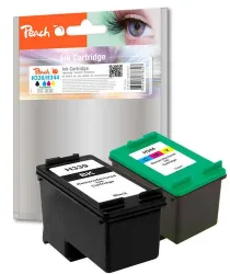 Peach HP 339 2 Druckköpfe XL (bk, col) ersetzt HP No. 339, No. 344, C8767E, C9363E für z.B. HP DeskJet 5700, HP DeskJet 5740, HP DeskJet 5745