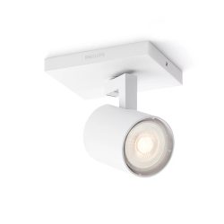 Deckenstrahler LED GU10 EEK: A++ (A++ - E) 3.5 W Philips Runner 5309031P0 Weiß
