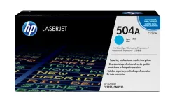 HP H504AC Toner cy - HP No. 504A C, CE251A für z.B. HP Color LaserJet CM 3500, HP Color LaserJet CM 3530 FS MFP, HP Color LaserJet CM 3530 MFP