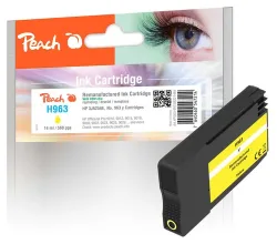 Peach HP 963 Y Druckerpatrone ye ersetzt HP No. 963 Y, 3JA25AE für z.B. HP OfficeJet Pro 9010, HP OfficeJet Pro 9012, HP OfficeJet Pro 9013