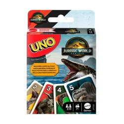 Mattel Games UNO Jurassic World 4 7+ Jahre