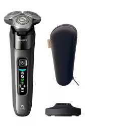 PHILIPS X9002/10 Nass- und Trockenrasierer i9000 Anthrazit (Dual SteelPrecision Klingen, Reinigungsstation: Nein)
