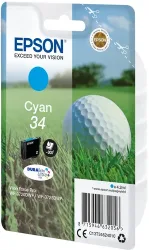 Epson E34 Druckerpatronen cy - Epson T3462, No. 34 c, C13T34624010 für z.B. Epson WorkForce Pro WF -3700, Epson WorkForce Pro WF -3720 DW