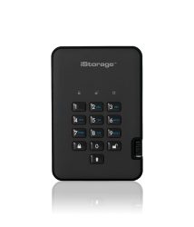 iStorage diskAshur 2® Externe Festplatte 6.35 cm (2.5 Zoll) Schwarz USB 3.1