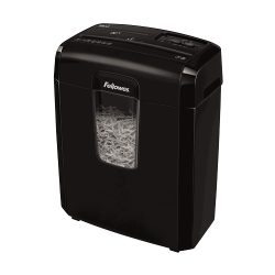 Fellowes 8CD - Aktenvernichter (Schwarz)