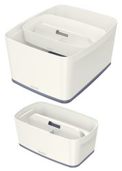 Leitz Aufbewahrungsschale MyBox 5323 Weiß (B x H x T) 307 x 56 x 181 mm 1 St.