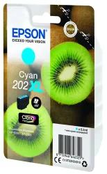 Epson E2H2 Druckerpatronen XL cy - Epson T02H2, No. 202XL c, C13T02H24010 für z.B. Epson Expression Premium XP -6000