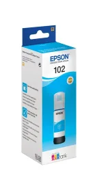Epson E102c Druckerpatronen cyan - Epson No. 102 c, C13T03R240 für z.B. Epson EcoTank ET -2700, Epson EcoTank ET -2750, Epson EcoTank ET -3700