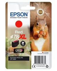 Epson E4F5 Druckerpatronen XL rd - Epson T04F5, No. 478XL r, C13T04F64010 für z.B. Epson Expression Photo HD XP -15000