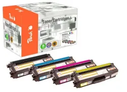 Peach B320 4 Toner (bk, c/m/y) ersetzt Brother TN-320 für z.B. Brother DCP -9055 CDN, Brother DCP -9270 CDN, Brother HL -4100, Brother HL -4500