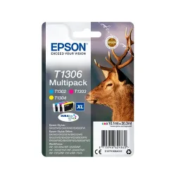 EPSON Multipack Tinte XL CMY T130640 Stylus SX525WD 3x10.1ml