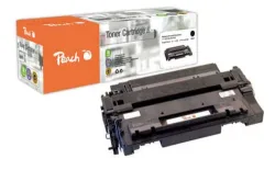 Peach HP 55 ABK Toner bk ersetzt HP No. 55ABK, CE255A für z.B. HP LaserJet Enterprise 500 MFP M 525 dn, HP LaserJet Enterprise 500 MFP M 525 f