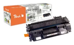 Peach HP 80 ABK Toner bk ersetzt HP No. 80A BK, CF280A für z.B. HP LaserJet Pro 400 M 401 a, HP LaserJet Pro 400 M 401 d