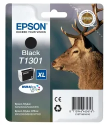 Epson E130 Druckerpatronen XL bk - Epson T1301 bk, C13T13014010 für z.B. Epson Stylus SX 525 WD, Epson Stylus Office B 42 WD, Epson Stylus SX 535 WD