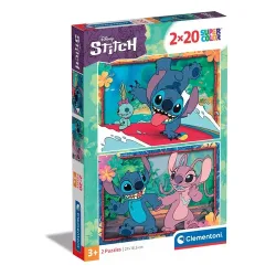 Clementoni, CLEMENTONI Puzzle STITCH mehrfarbig