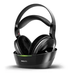 Philips - TV-Kopfhörer SHD8850 / 12 Kabellos, Schwarz, 46mm