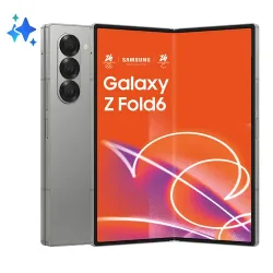 Samsung Galaxy Z Fold6 - 512 GB, Silver Shadow, 7.6'', 50 MP, 5G Smartphone 512GB – Weitere Samsung Handys – silber
